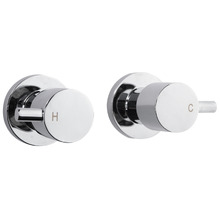 Jagael Short Twin Shower Tap Set